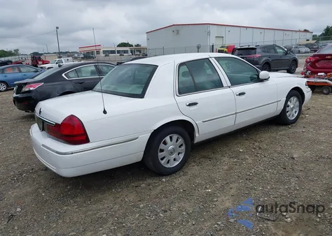 2005 Mercury Grand Marquis Ls/Lse из США, поврежденный, VIN 2MEFM75W35X660867
